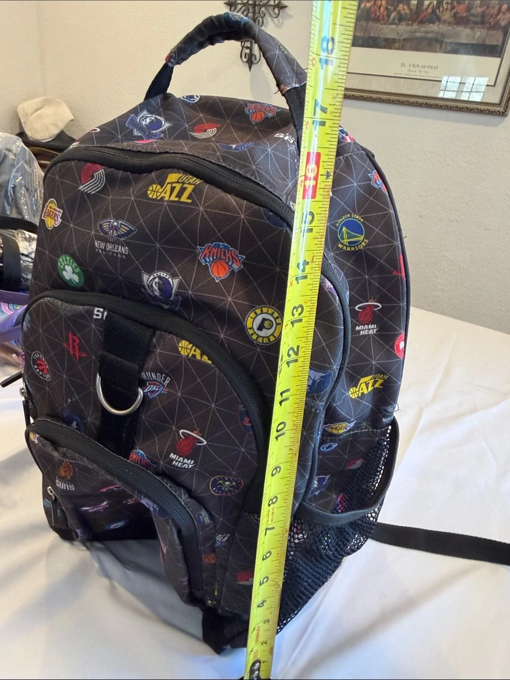 B20 Pottery Barn NBA Backpack GUC